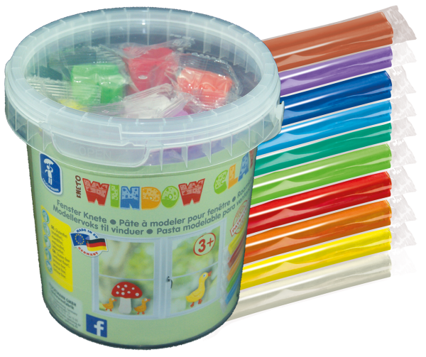 KNETO Window Clay Eimer